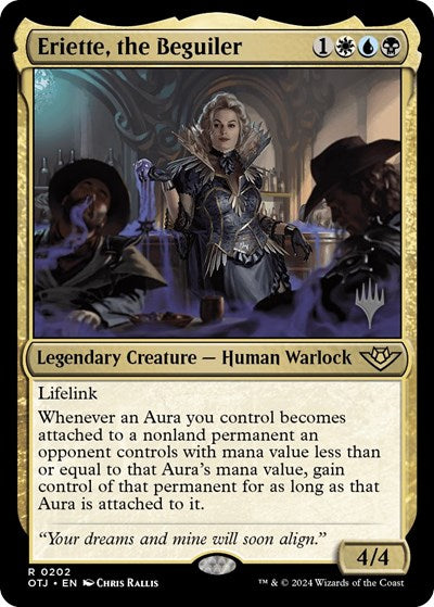 Eriette, the Beguiler (Promo Pack: Outlaws of Thunder Junction) Near Mint Foil