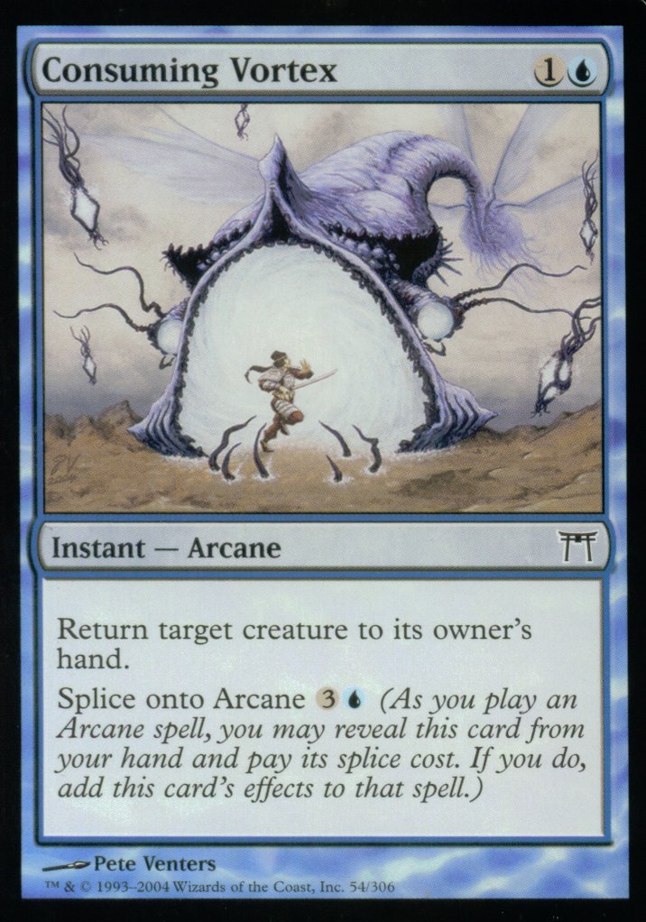 Consuming Vortex (Champions of Kamigawa) Damaged / Poor