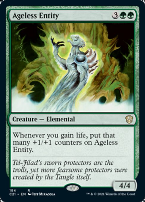 Ageless Entity (Commander 2021 Strixhaven) Medium Play
