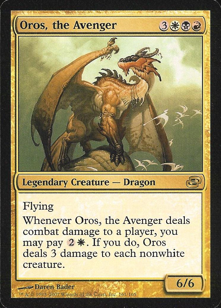 Oros, the Avenger (Planar Chaos) Light Play Foil