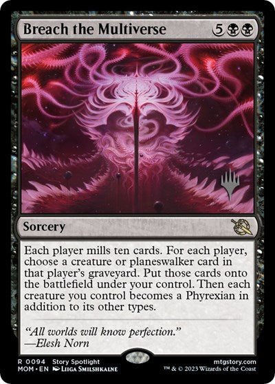 Breach the Multiverse (Promo Pack: March of the Machine) Light Play