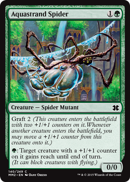 Aquastrand Spider (Modern Masters 2015) Medium Play Foil