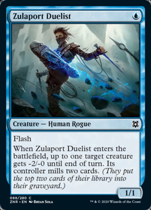 Zulaport Duelist (Zendikar Rising) Medium Play Foil