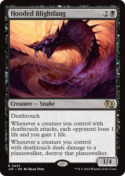 Hooded Blightfang (Foundations Jumpstart) Near Mint