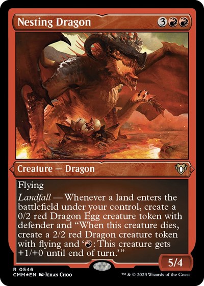 Nesting Dragon  Foil Etched|0|0|0.00