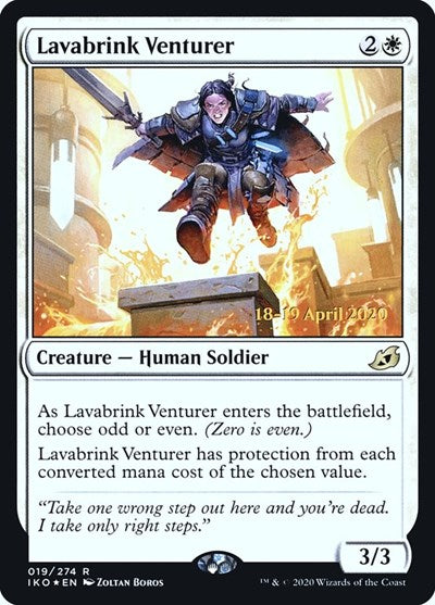Lavabrink Venturer (Promos: Prerelease Cards) Light Play Foil