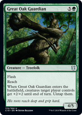 Great Oak Guardian (Commander 2019) Near Mint