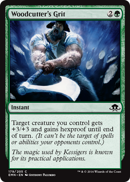 Woodcutter's Grit (Eldritch Moon) Medium Play