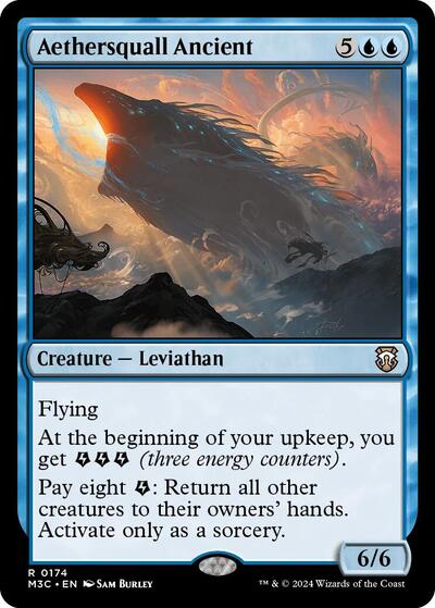 Aethersquall Ancient (Commander: Modern Horizons 3) Light Play