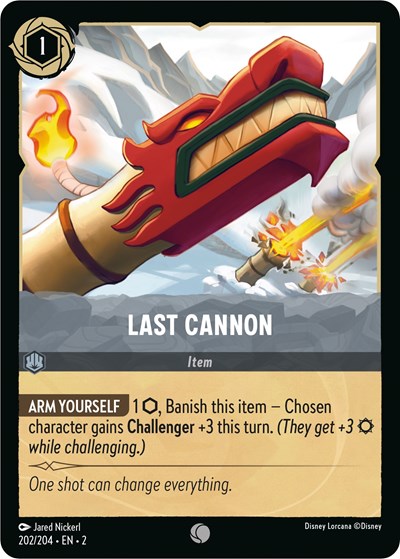 Last Cannon (Rise of the Floodborn) Near Mint