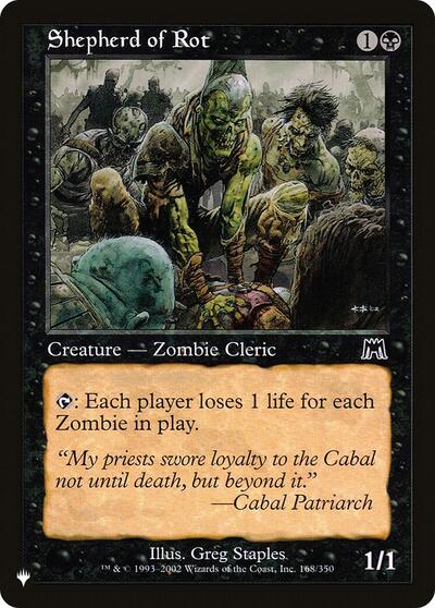 Shepherd of Rot (The List) Light Play