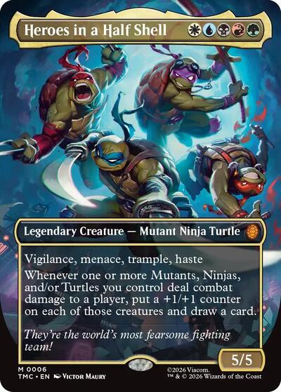 Heroes in a Half Shell  Borderless|0|0|0.00