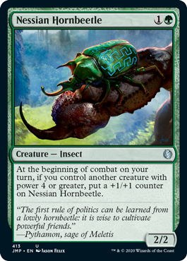 Nessian Hornbeetle (Jumpstart) Near Mint