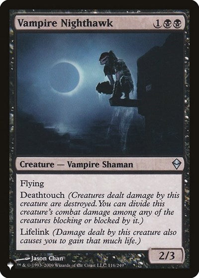 Vampire Nighthawk (ZEN) (The List) Near Mint