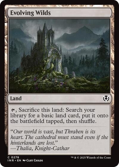 Evolving Wilds (Innistrad Remastered) Near Mint