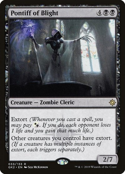 Pontiff of Blight (Ravnica Allegiance: Guild Kits) Near Mint