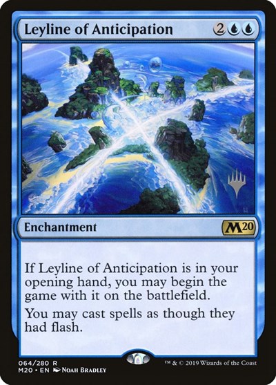 Leyline of Anticipation (Promo Pack: Core Set 2020) Medium Play Foil