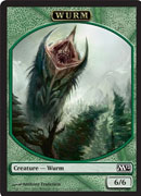 Wurm (Token) (Magic 2012 Core Set) Medium Play