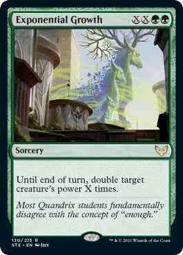 Exponential Growth (Strixhaven) Near Mint