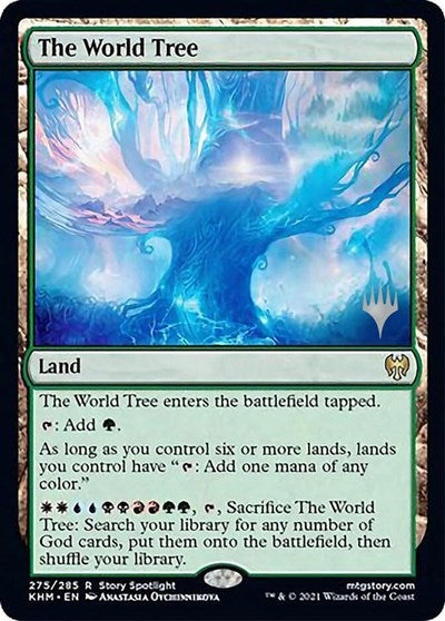 The World Tree (Promo Pack: Kaldheim) Light Play