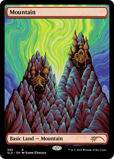 Mountain (389) (Secret Lair) Near Mint Foil