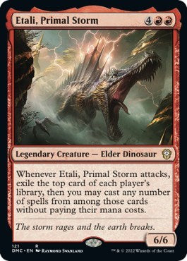 Etali, Primal Storm (Commander: Dominaria United) Light Play