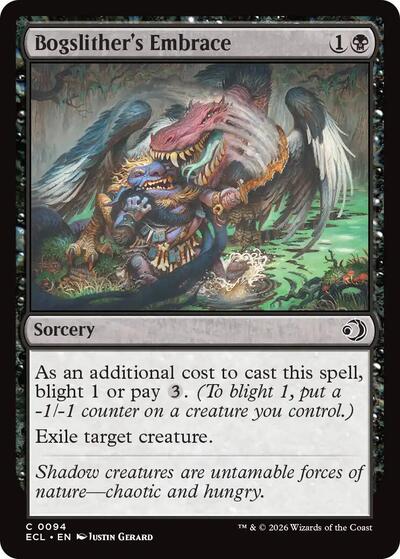 Bogslither's Embrace (Lorwyn Eclipsed) Near Mint Foil