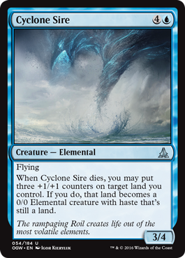 Cyclone Sire (Oath of the Gatewatch) Medium Play Foil
