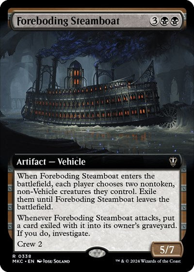 Foreboding Steamboat  Extended Art|1|0|0.00