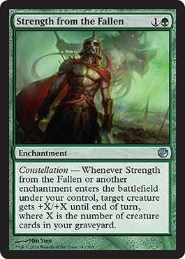 Strength from the Fallen (Journey into Nyx) Medium Play Foil