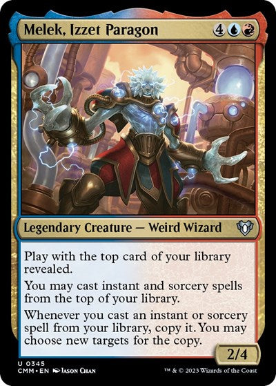 Melek, Izzet Paragon (Commander Masters) Light Play