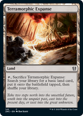 Terramorphic Expanse (Commander 2020 Zendikar Rising) Near Mint