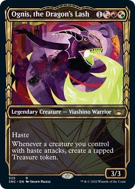 Ognis, the Dragon's Lash (Showcase) (Streets of New Capenna) Near Mint Foil