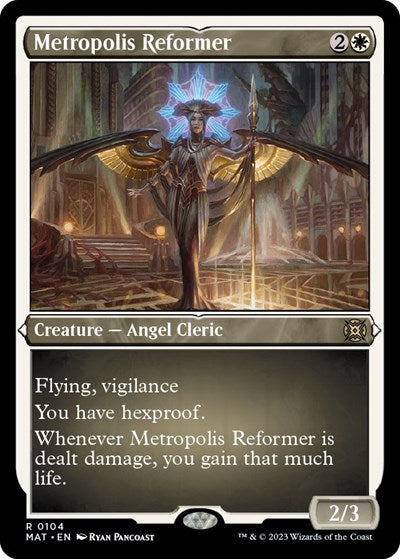 Metropolis Reformer (Foil Etched) (March of the Machine: The Aftermath) Light Play Foil
