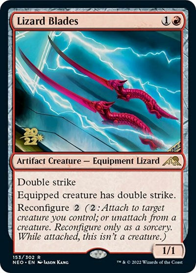 Lizard Blades (Promos: Prerelease Cards) Light Play Foil