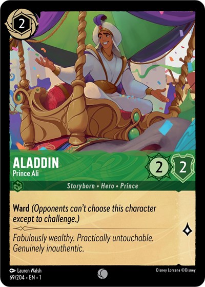 Aladdin - Prince Ali (The First Chapter) Near Mint