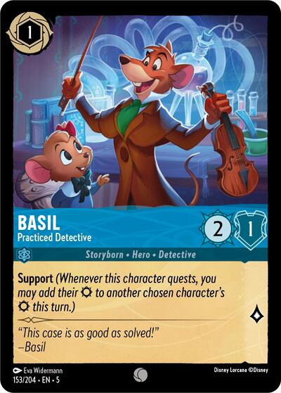 Basil - Practiced Detective (Shimmering Skies) Near Mint