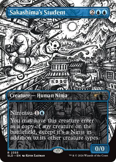 Sakashima's Student (2355) (Secret Lair) Near Mint Foil
