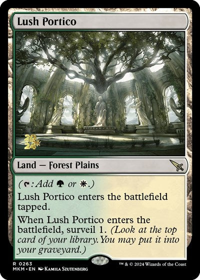 Lush Portico (Promos: Prerelease Cards) Light Play Foil