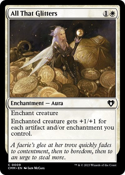 All That Glitters (Commander Masters) Light Play