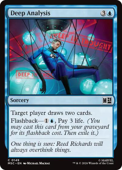 Deep Analysis (Commander: Marvel Super Heroes) Near Mint