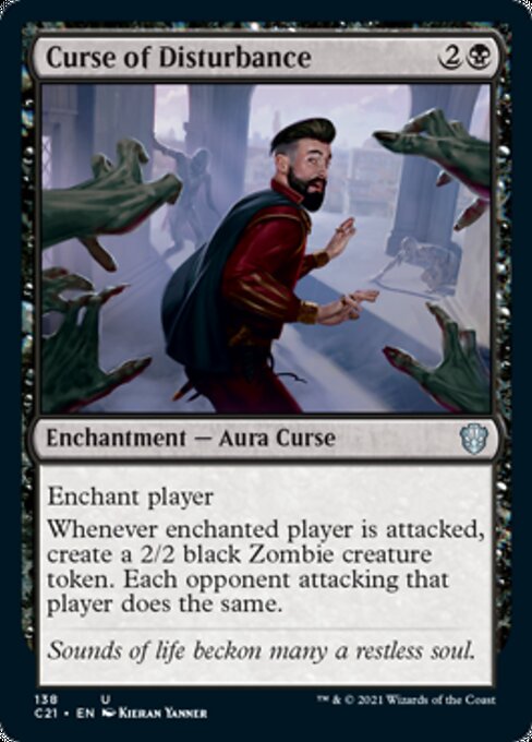 Curse of Disturbance (Commander 2021 Strixhaven) Near Mint
