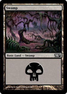 Swamp (239) (Magic 2010 Core Set) Light Play