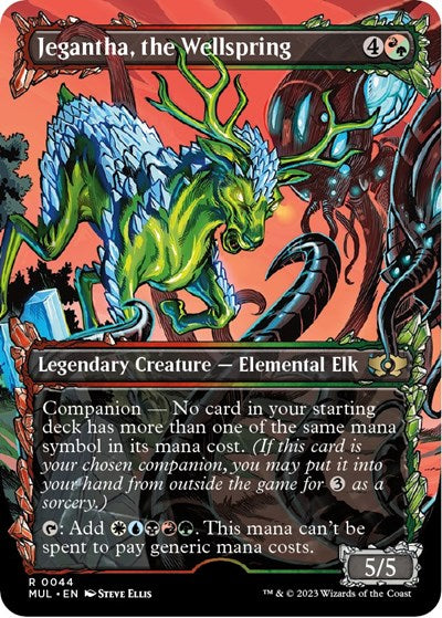Jegantha, the Wellspring (March of the Machine: Multiverse Legends) Near Mint Foil