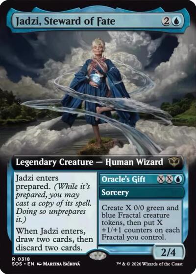 Jadzi, Steward of Fate (Extended Art) (Secrets of Strixhaven) Near Mint Foil