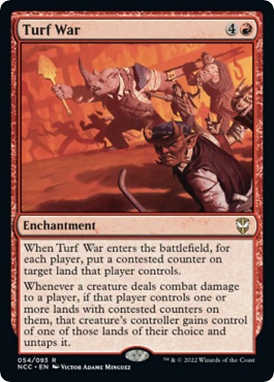 Turf War (Commander: Streets of New Capenna) Light Play