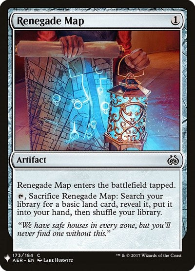 Renegade Map (Mystery Booster) Near Mint