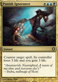 Punish Ignorance (Shards of Alara) Light Play