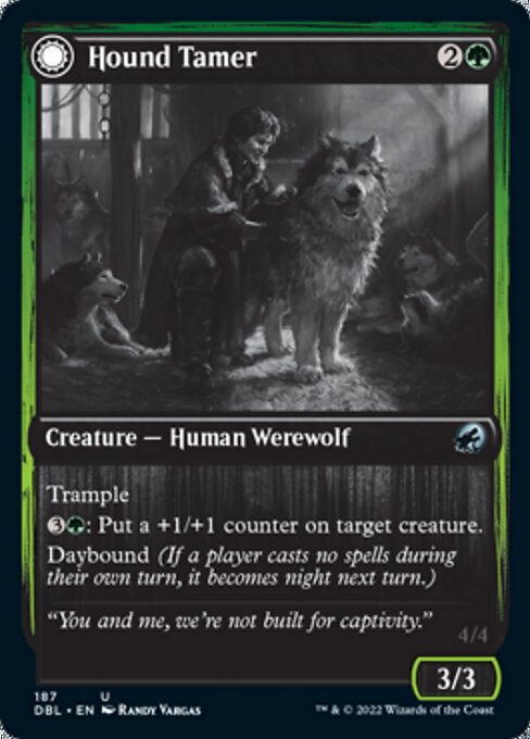 Hound Tamer / Untamed Pup (Innistrad: Double Feature) Near Mint