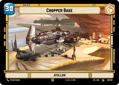 Chopper Base // TIE Fighter (Jump to Lightspeed) Near Mint